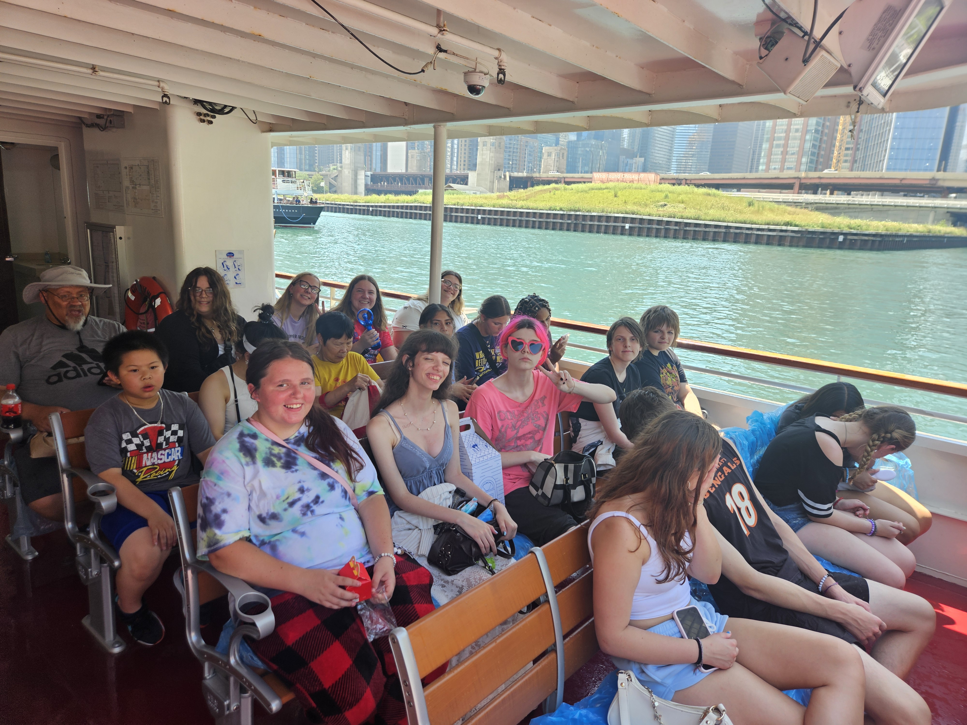 River Cruise with students