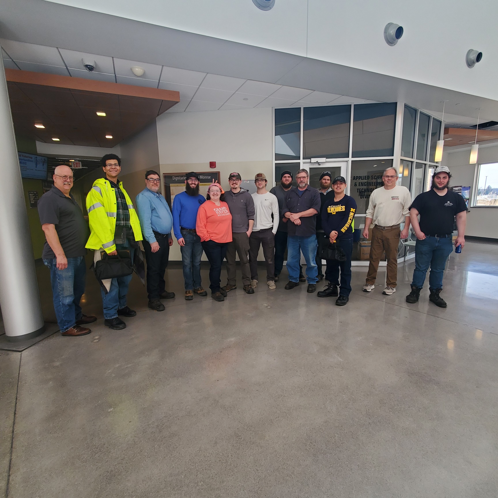 March 2026 ARP students in a line for a photo 