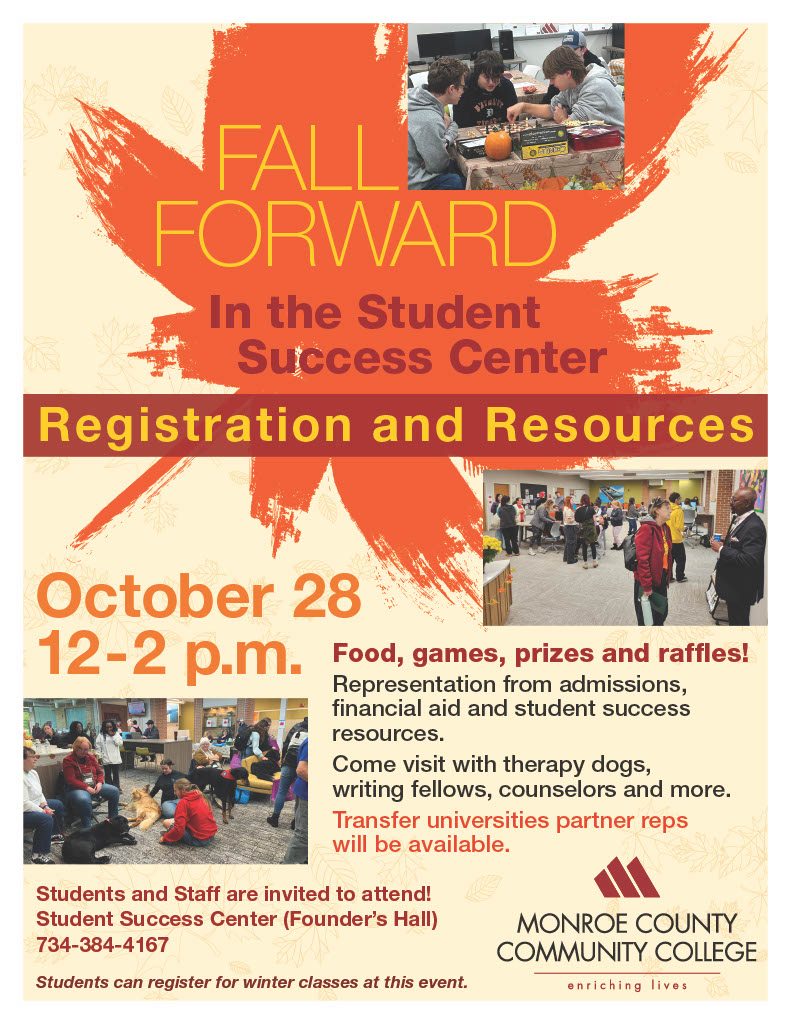 Images of students and event details