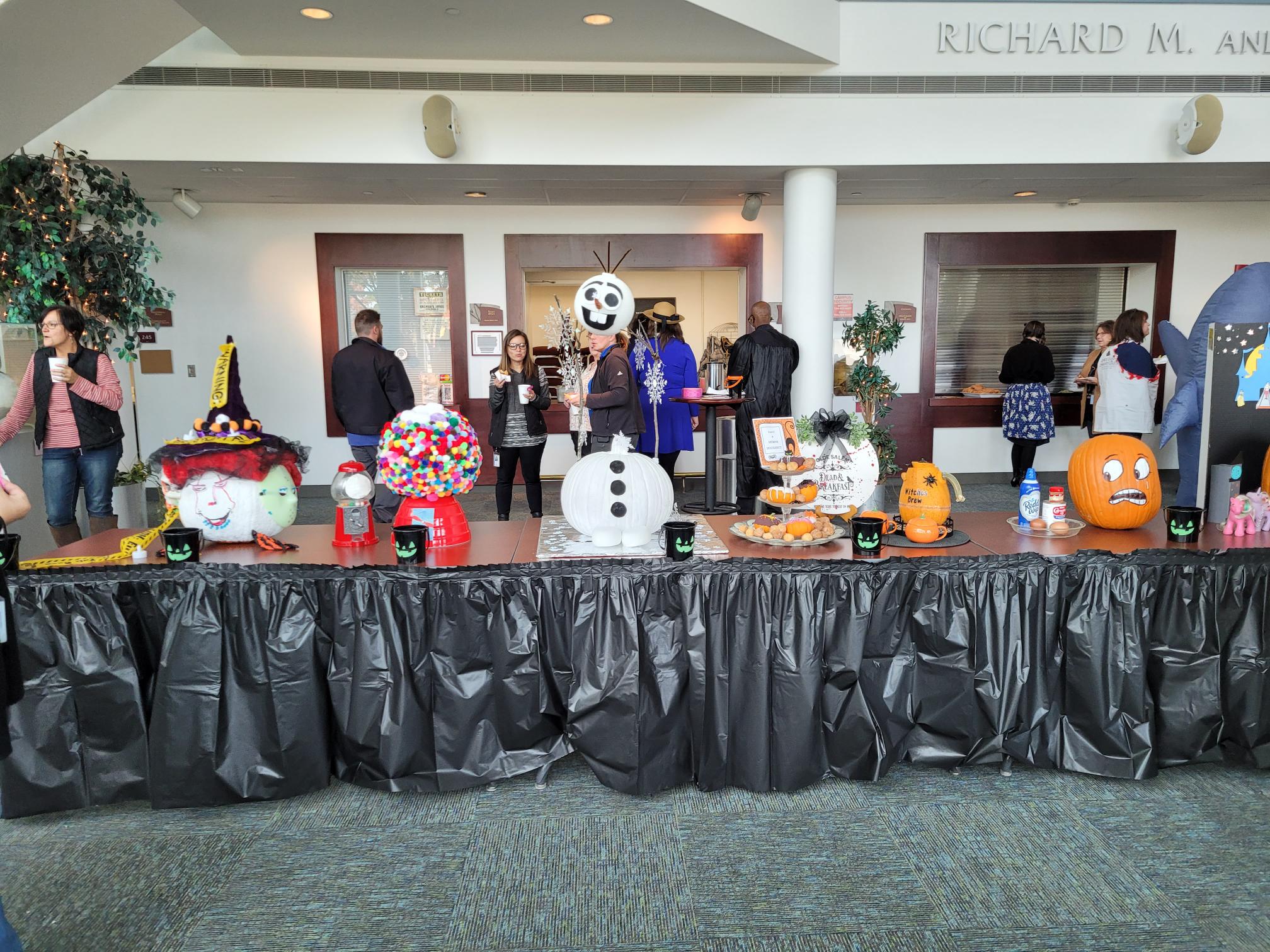 halloween party group