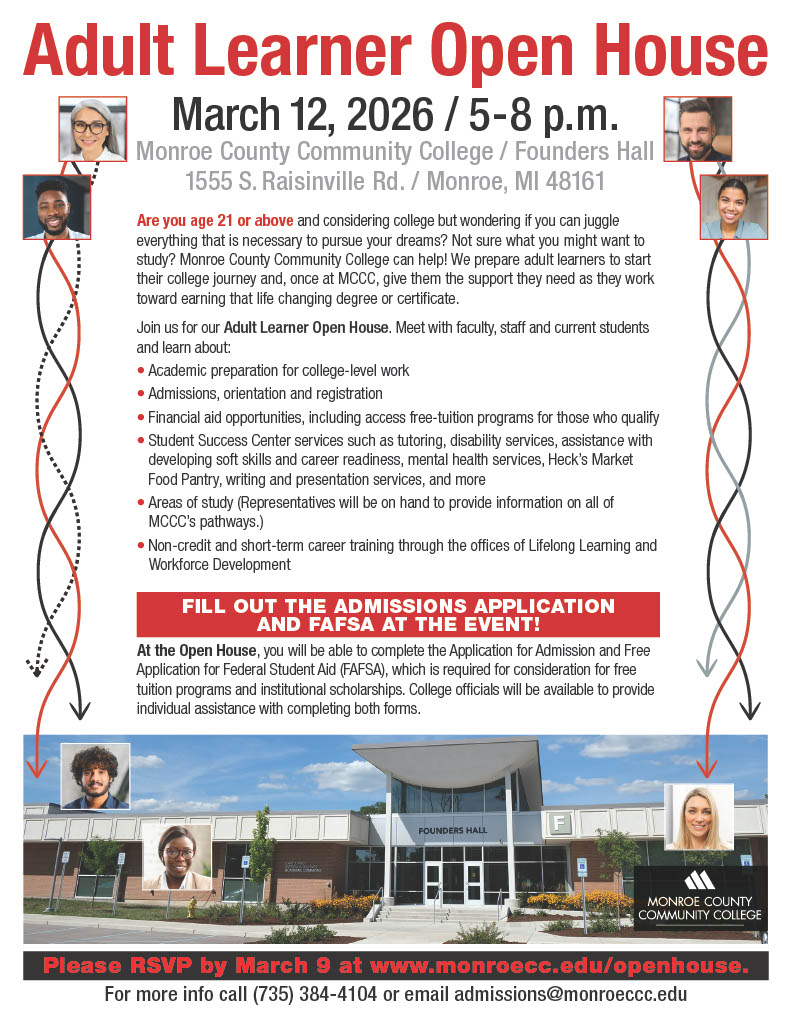 Adult Learner Open House IMage