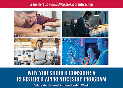 Apprenticeship week flyer image