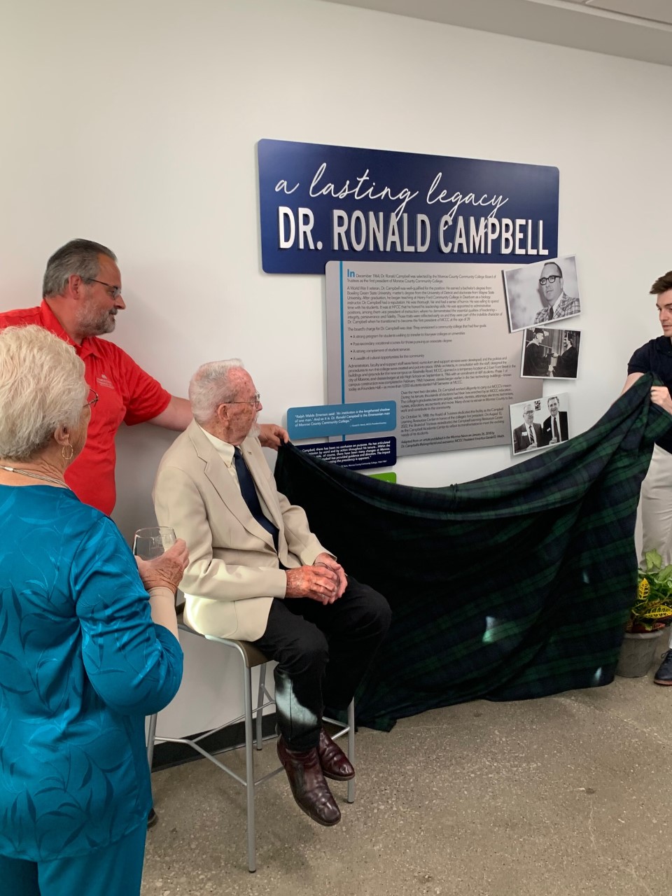 Campbell Display Unveiling
