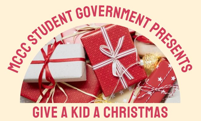 Help Student Government Give a Kid a Christmas Graphic with Presents
