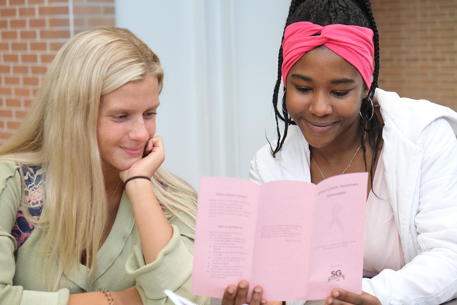 Students on campus