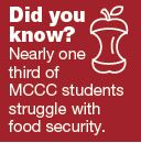 Nearly a third of MCCC students are food insecure