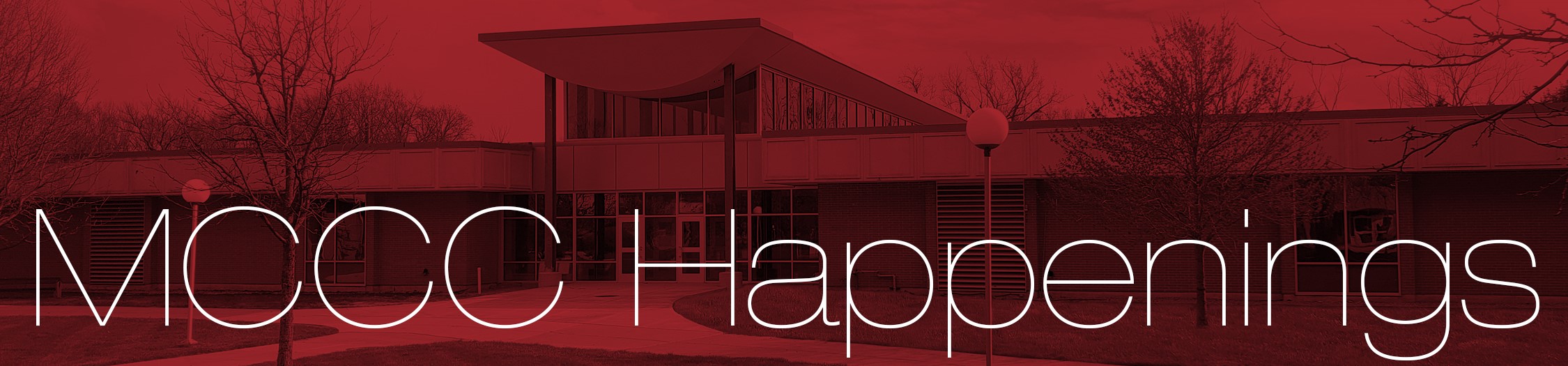 MCCC Happenings Newsletter Header image