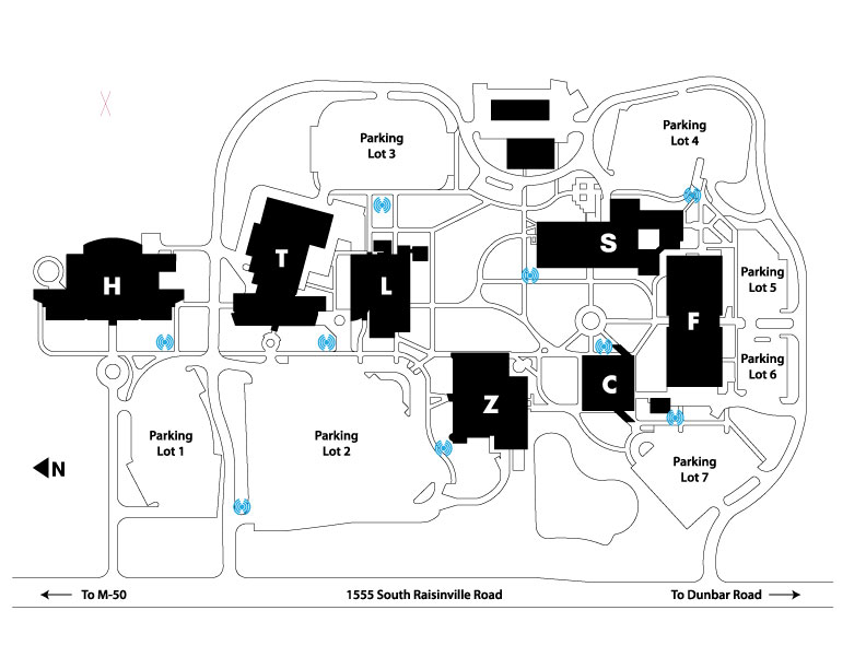 campus map image