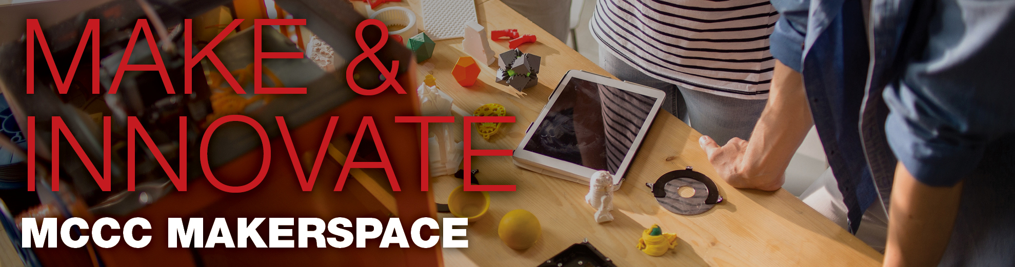 Makerspace graphic header image