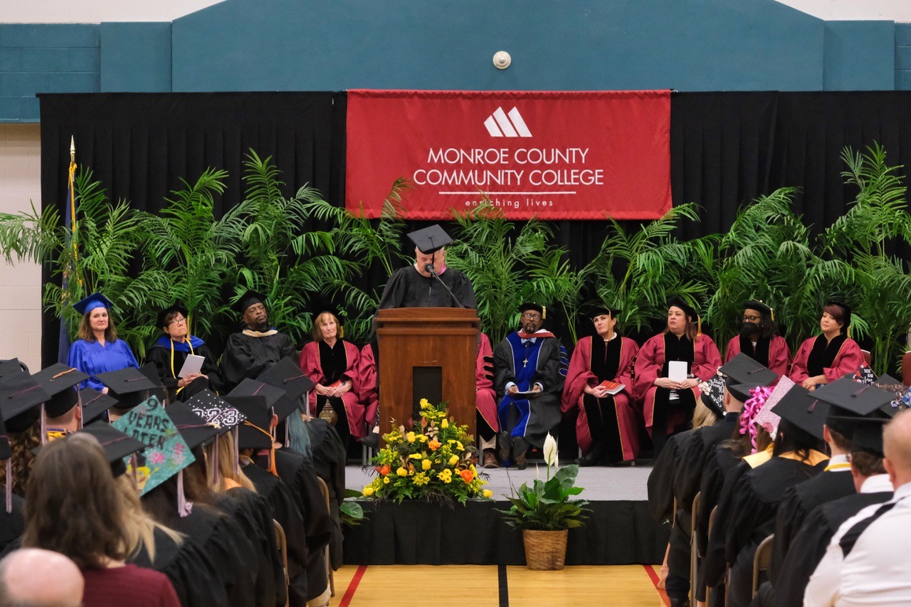 Alumnus of Year speech at Graduation