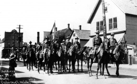 National Guard Calumet Copper Strike 1913