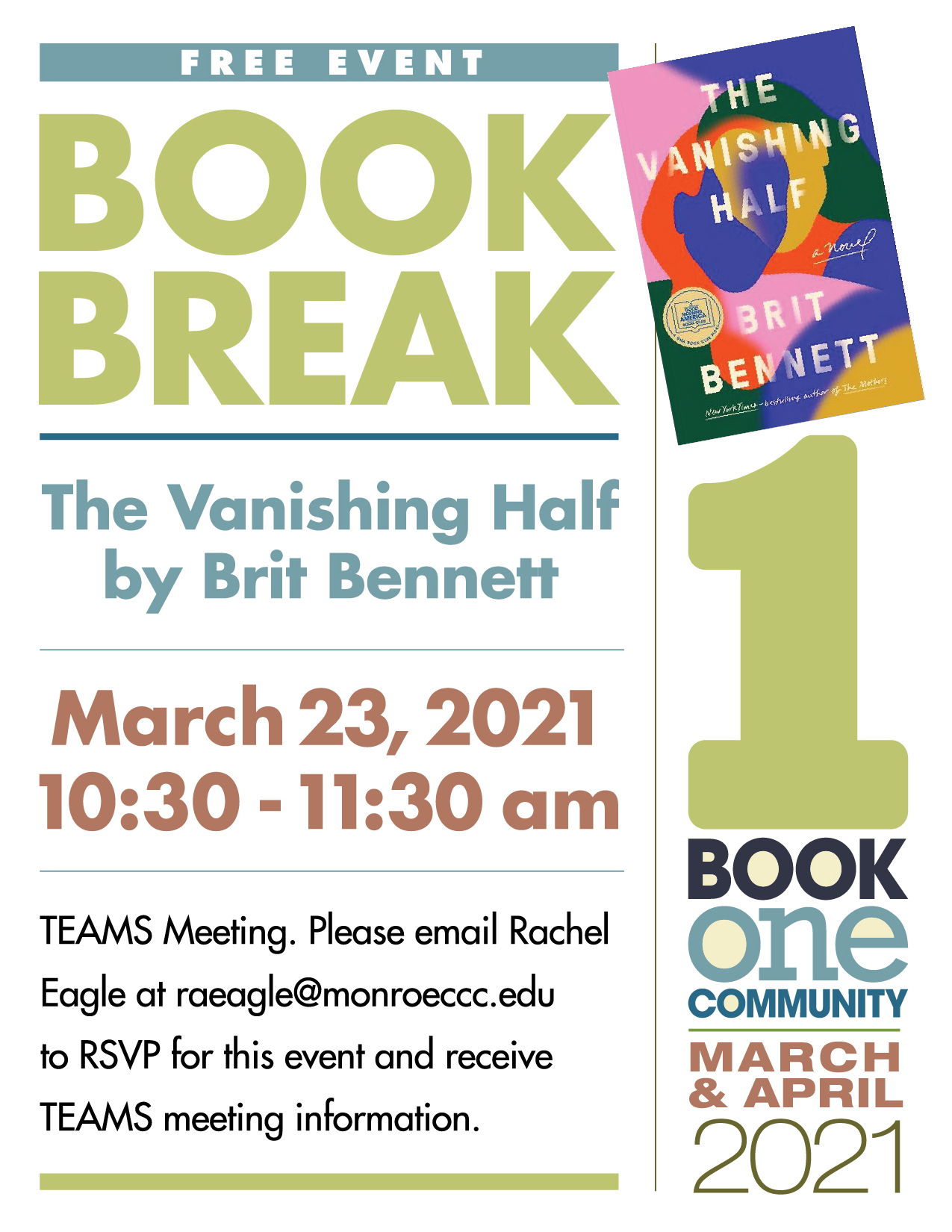 book break flyer
