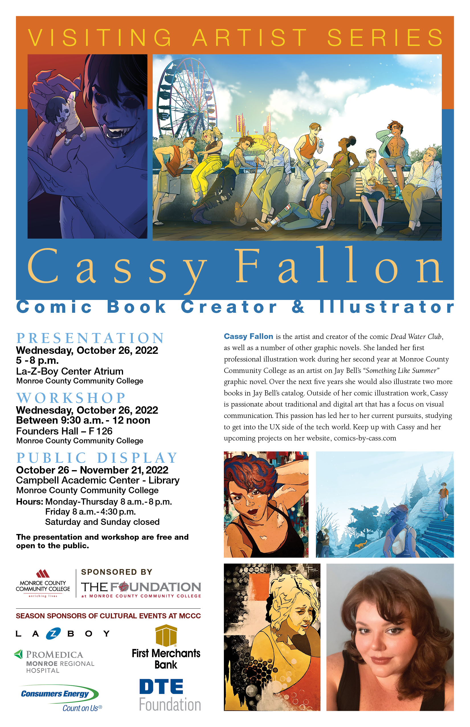 visiting artist poster image