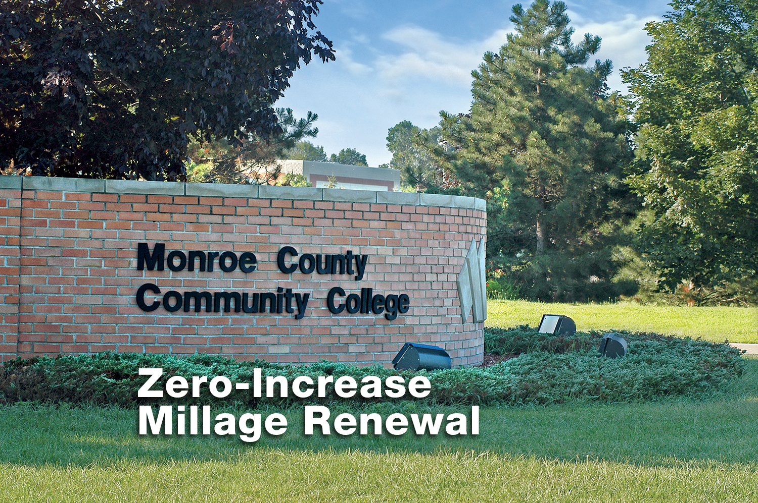 ZERO-INCREASE MILLAGE RENEWAL GRAPHIC