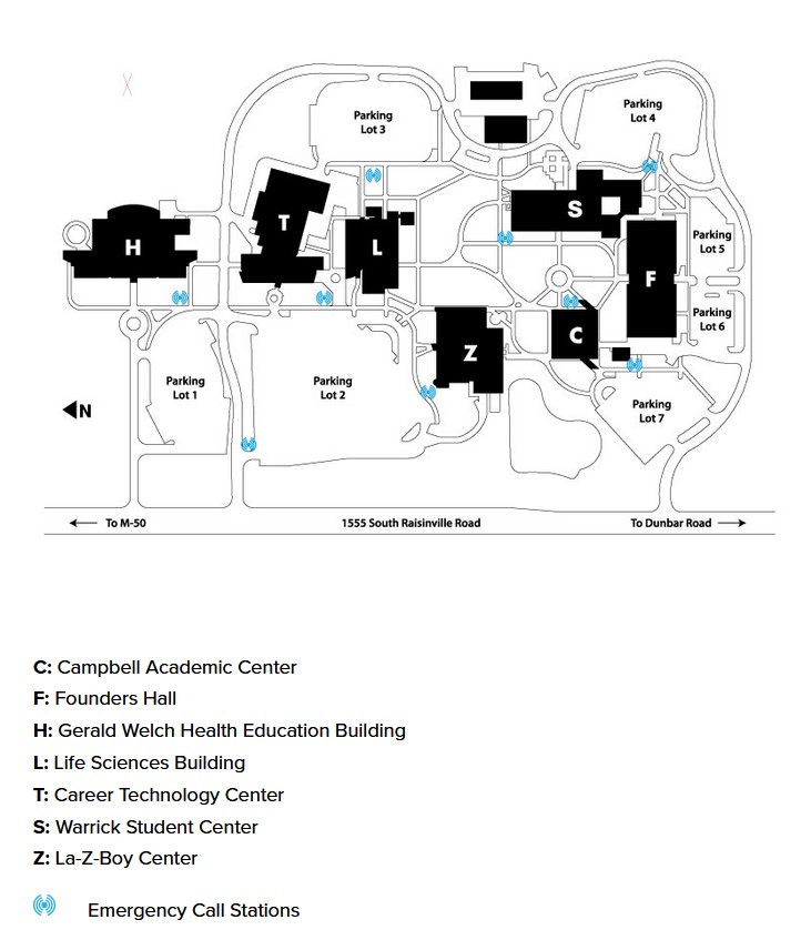 Campus map