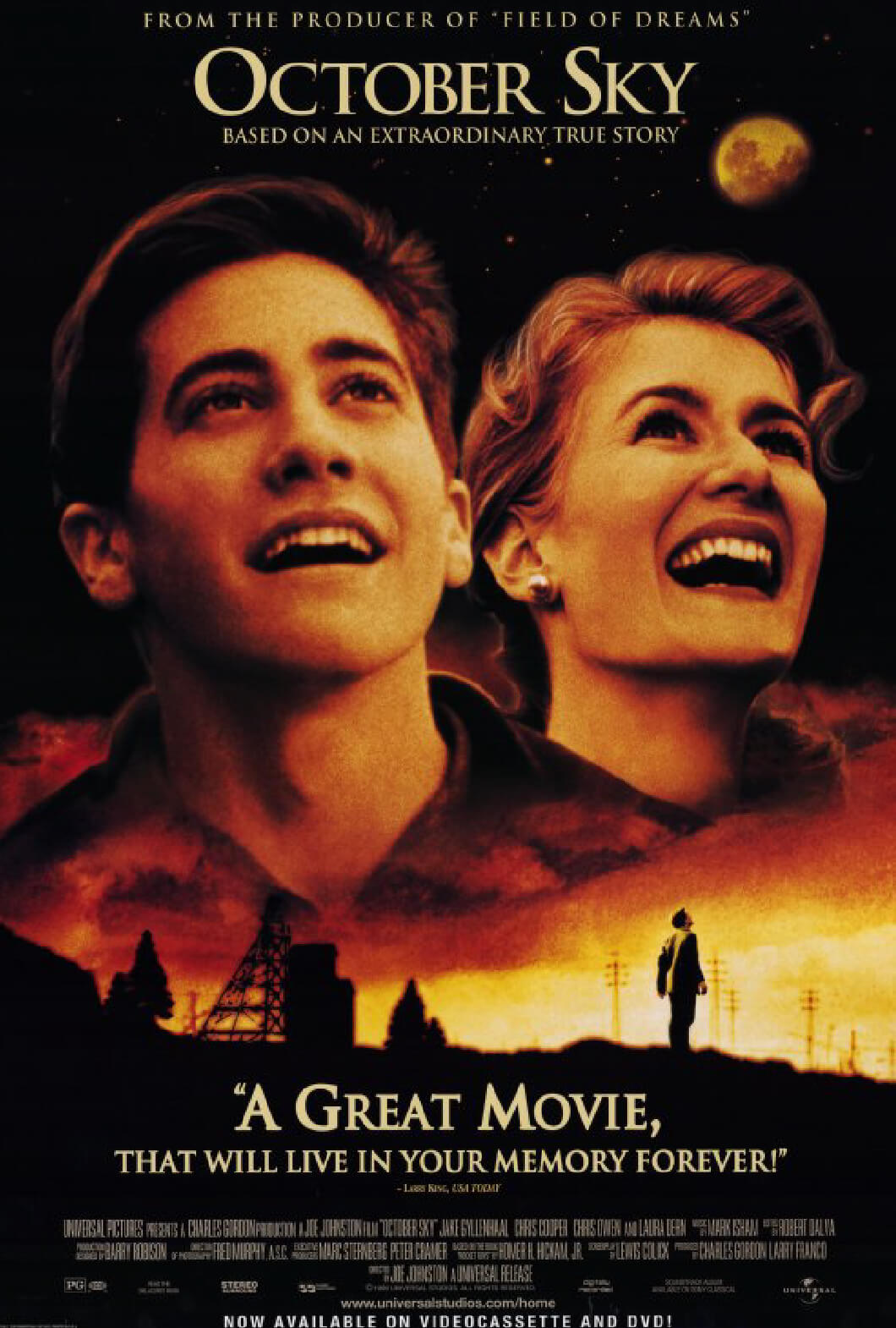 october sky movie poster