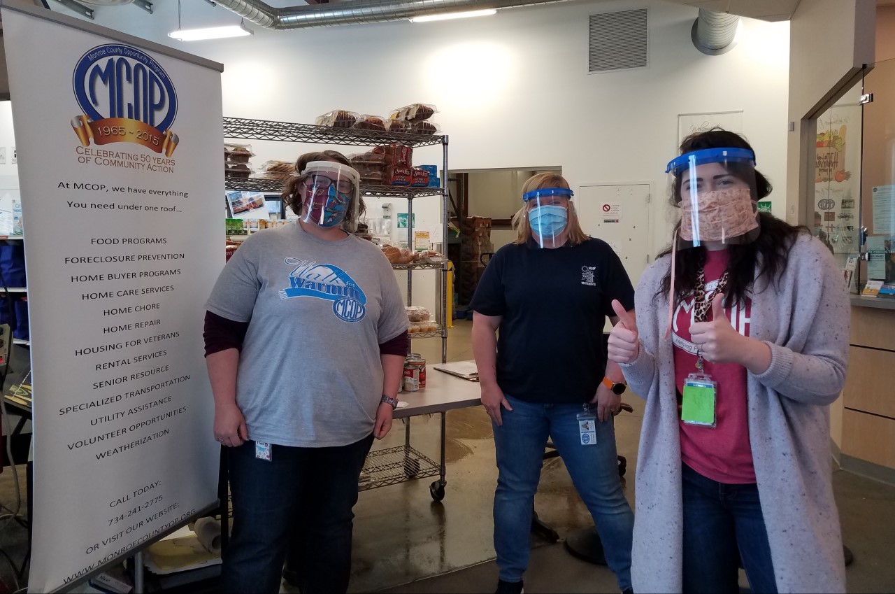 mcop volunteers ppe