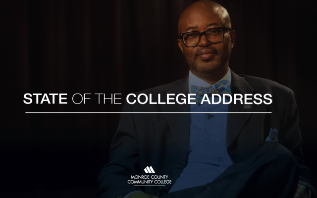 Kojo Quartey State of the College Address photo