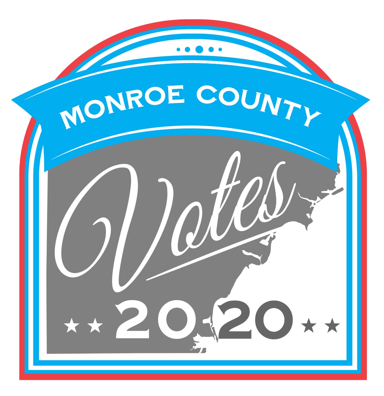 Monroe County Votes logo