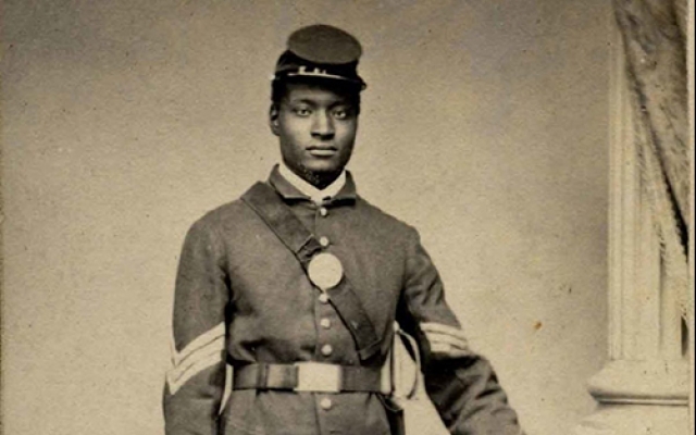 African American Civil War Soldier photo