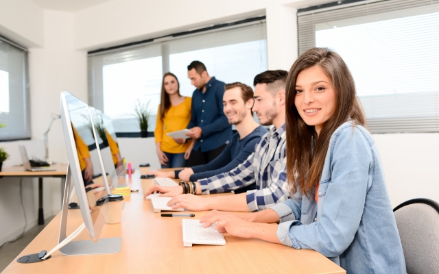 computer class photo