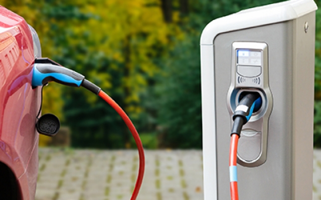electric vehicle charging image