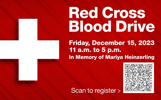 Red Cross Blood Drive
