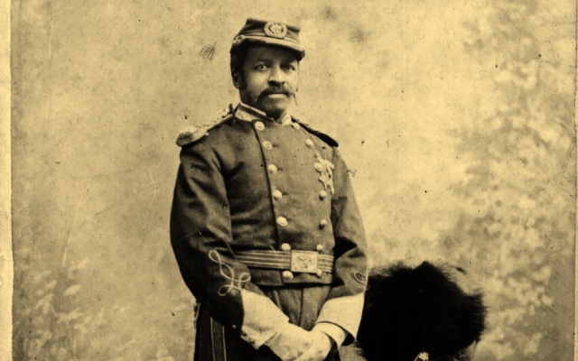 black civil war soldier