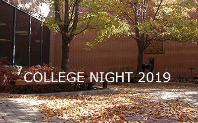 College Night 2019 Graphic