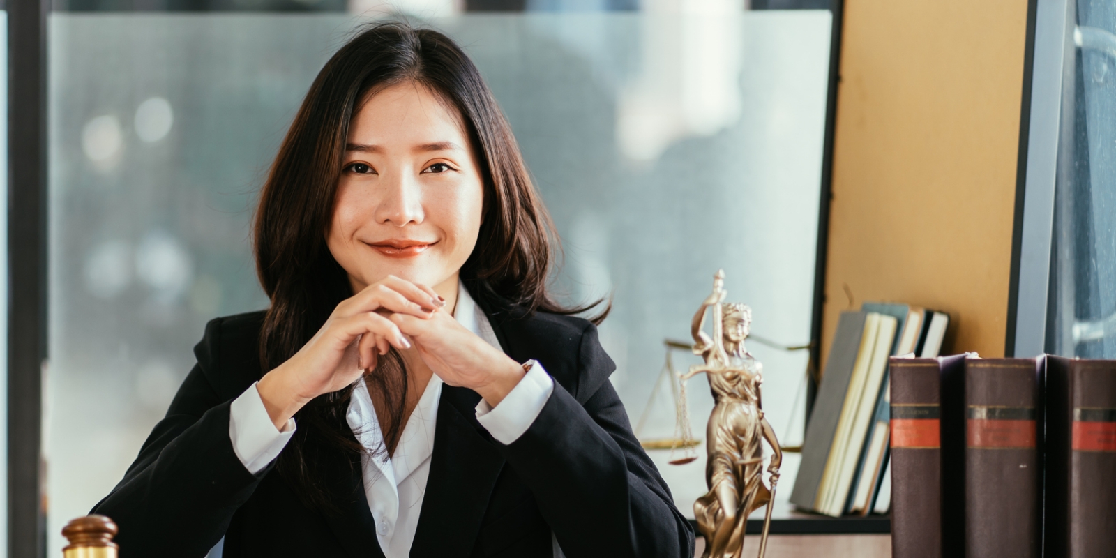 Paralegal in office