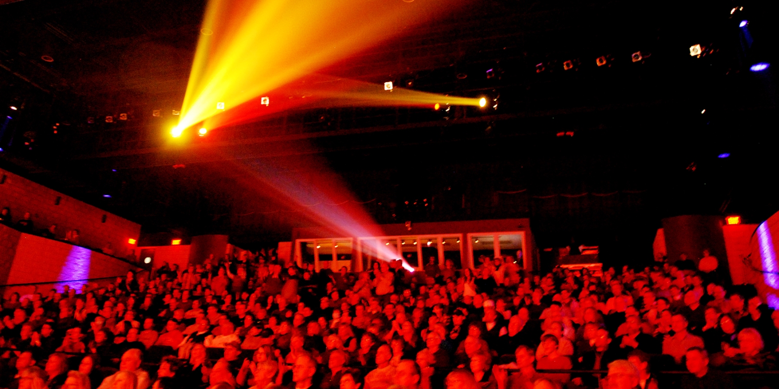 Crowd in Meyer Theater