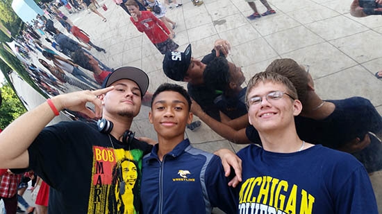 Austin Green, Arthur Calloway, Brandon Daniels - Summer 2016