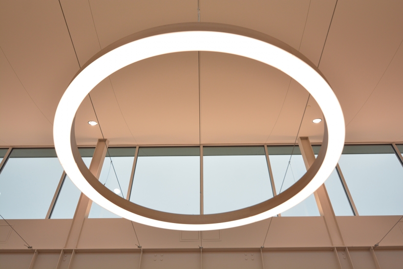 Founders Hall – Close up Atrium ceiling view