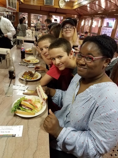 Lunch at Henry Ford Museum Summer 2019