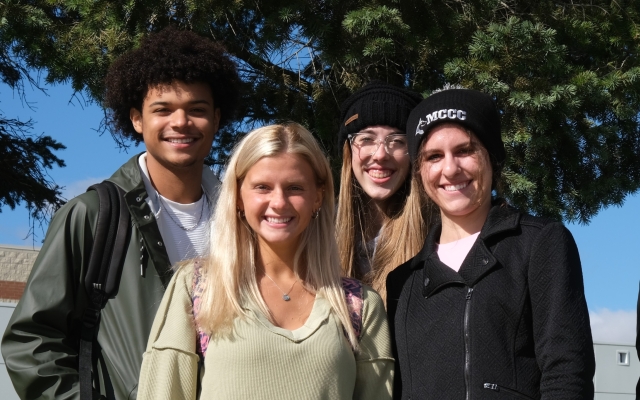 Four students
