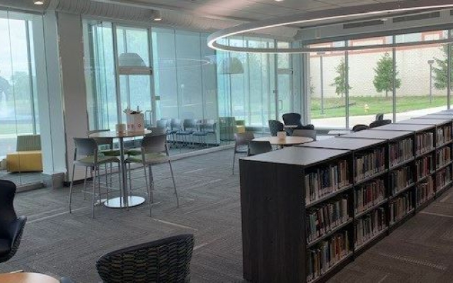 MCCC Library Interior view