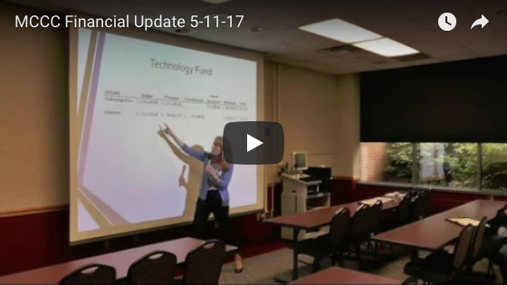 MCCC Financial update
