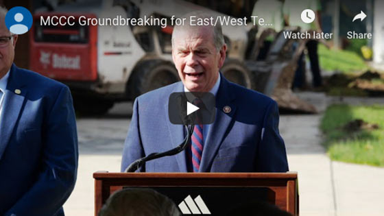 MCCC Groundbreaking Ceremony for East/West Technology Addition & Renovations