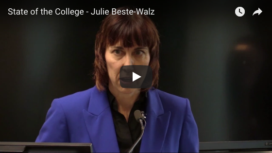 State of the college thumbnail julie beste-walz